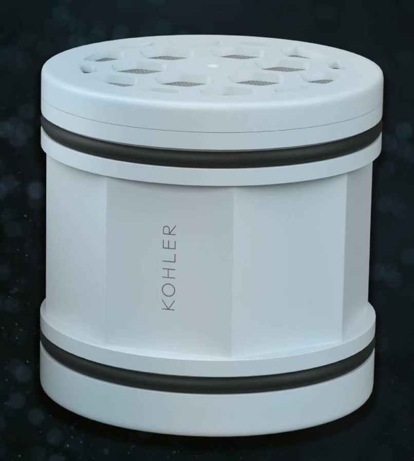 Kohler Rain Duet Water Filter Cartridge Water Purifier | Use in Rain Duet Filter Shower Head