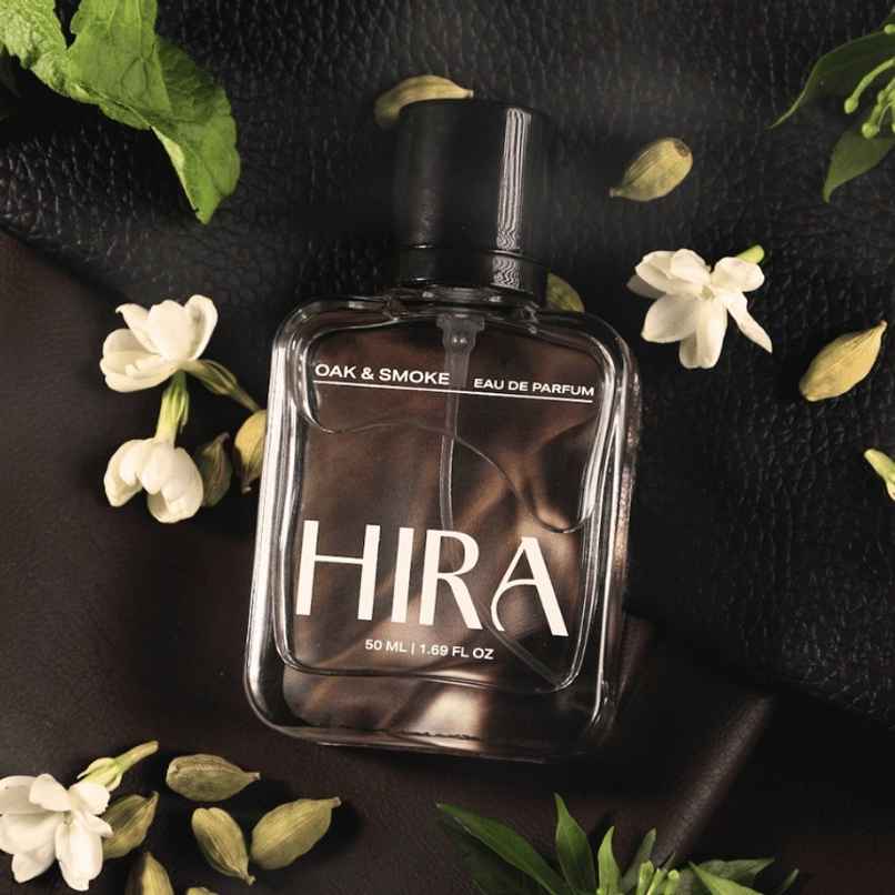 HIRA Oak & Smoke Eau De Perfume For Men | Leather & Cardamom Notes