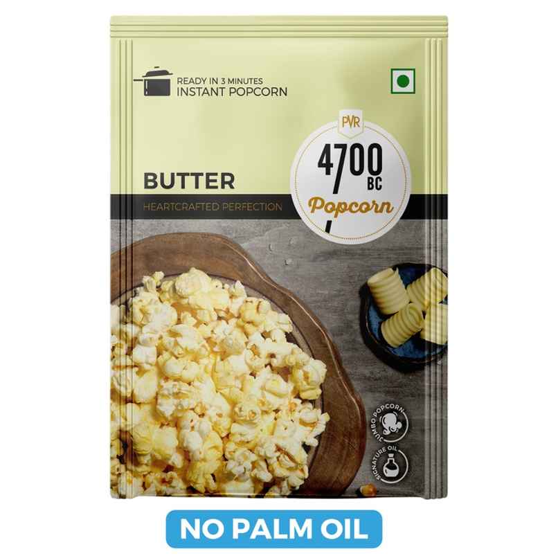 4700BC Instant Popcorn | Butter | Crispy 4700BC Instant Popcorn | Butter | Crispy