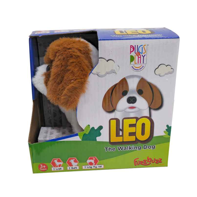 Hamleys Pugs At Play Walking Dog Leo