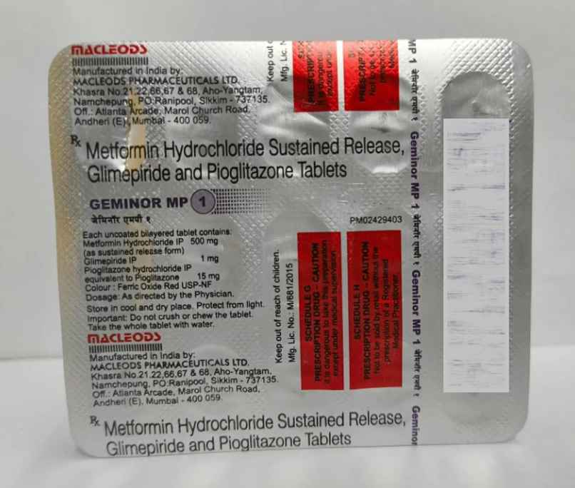 Geminor MP 1 Tablet SR