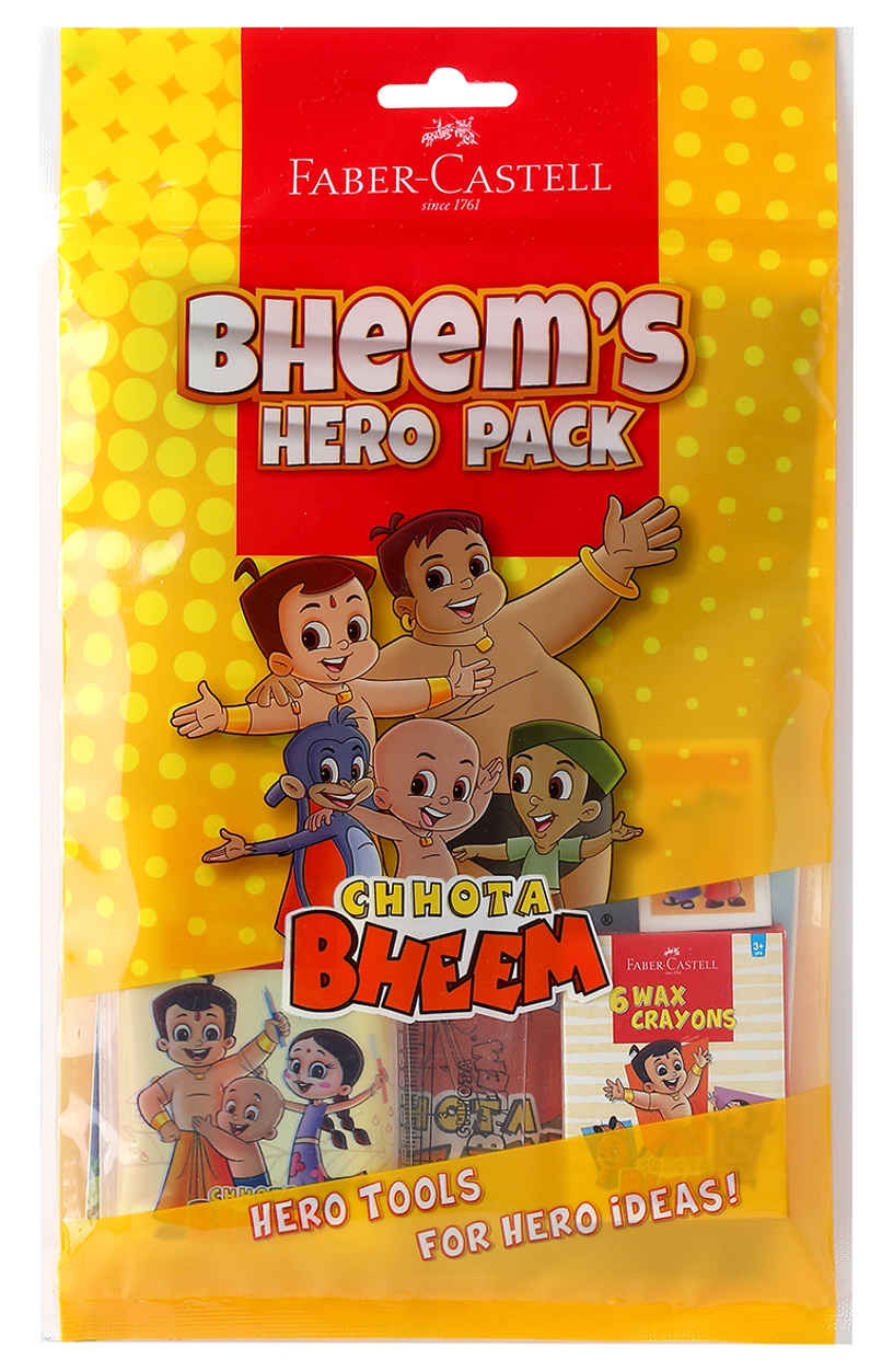 Faber-Castell Bheems Hero Pack Kit Faber-Castell Bheems Hero Pack Kit