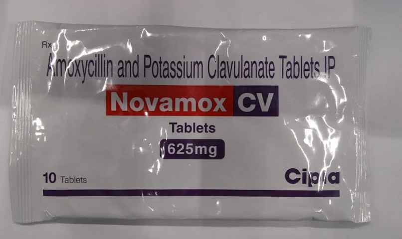 Novamox CV 625mg Tablet