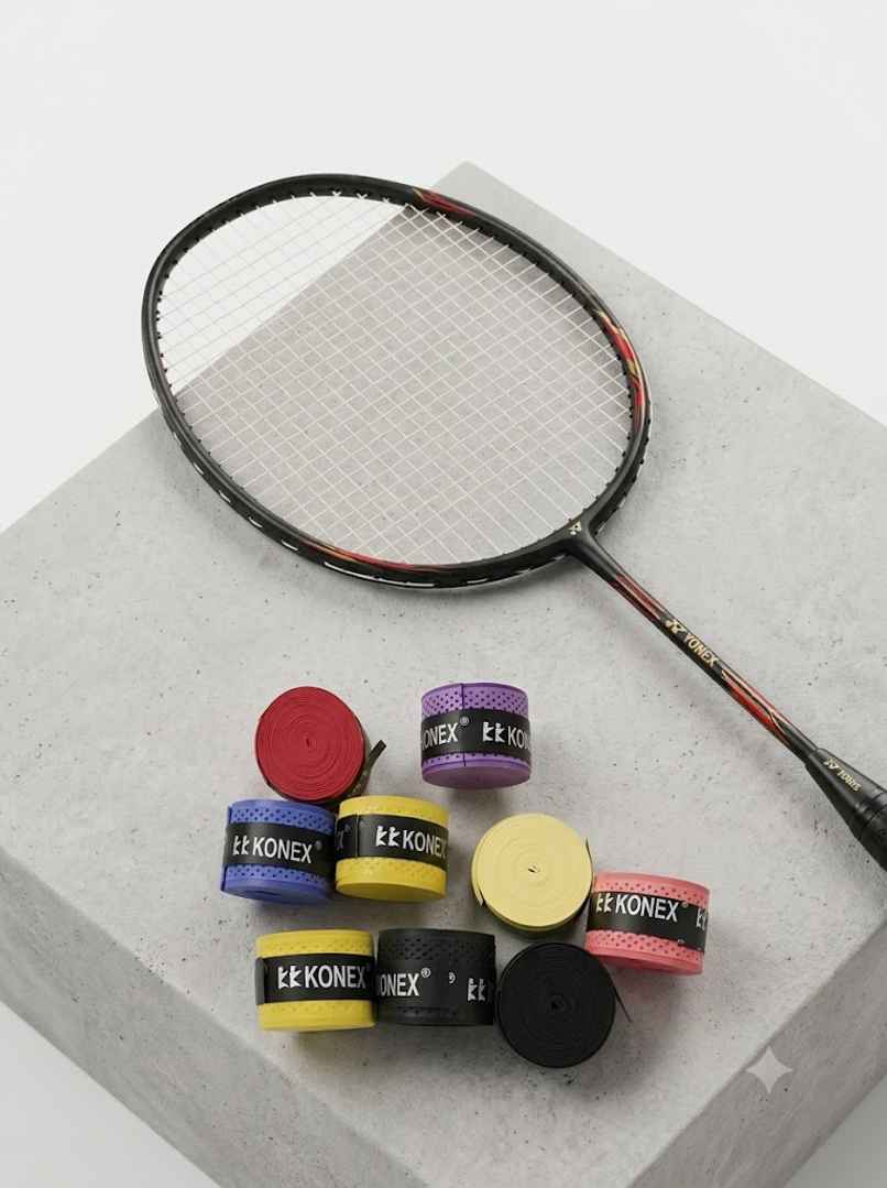 Konex Self-Adhesive Badminton Grip | Multicolor Konex Self-Adhesive Badminton Grip | Multicolor