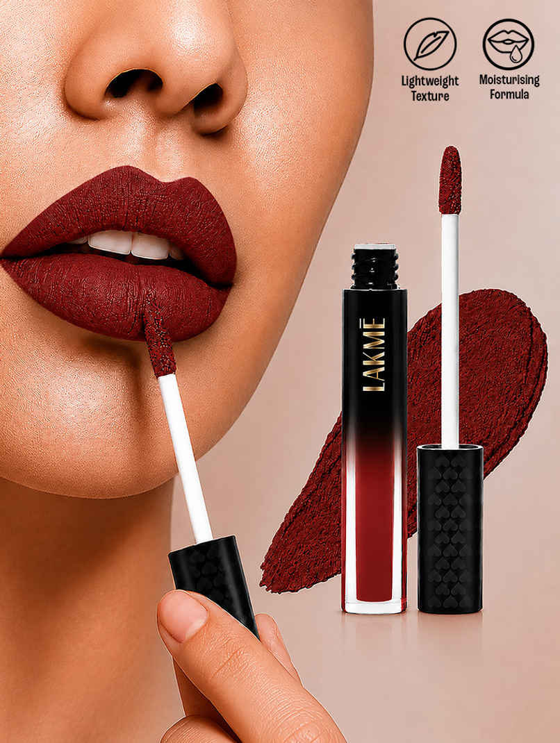 Lakme Xtraordin-airy Lip Mousse, Chocolate Temptation