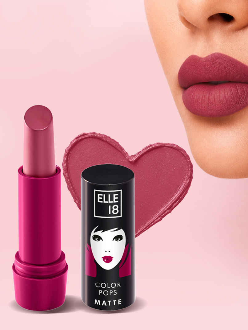 Elle 18 Color Pop Matte Lip Color | W12 | Mauve Date Elle 18 Color Pop Matte Lip Color | W12 | Mauve Date
