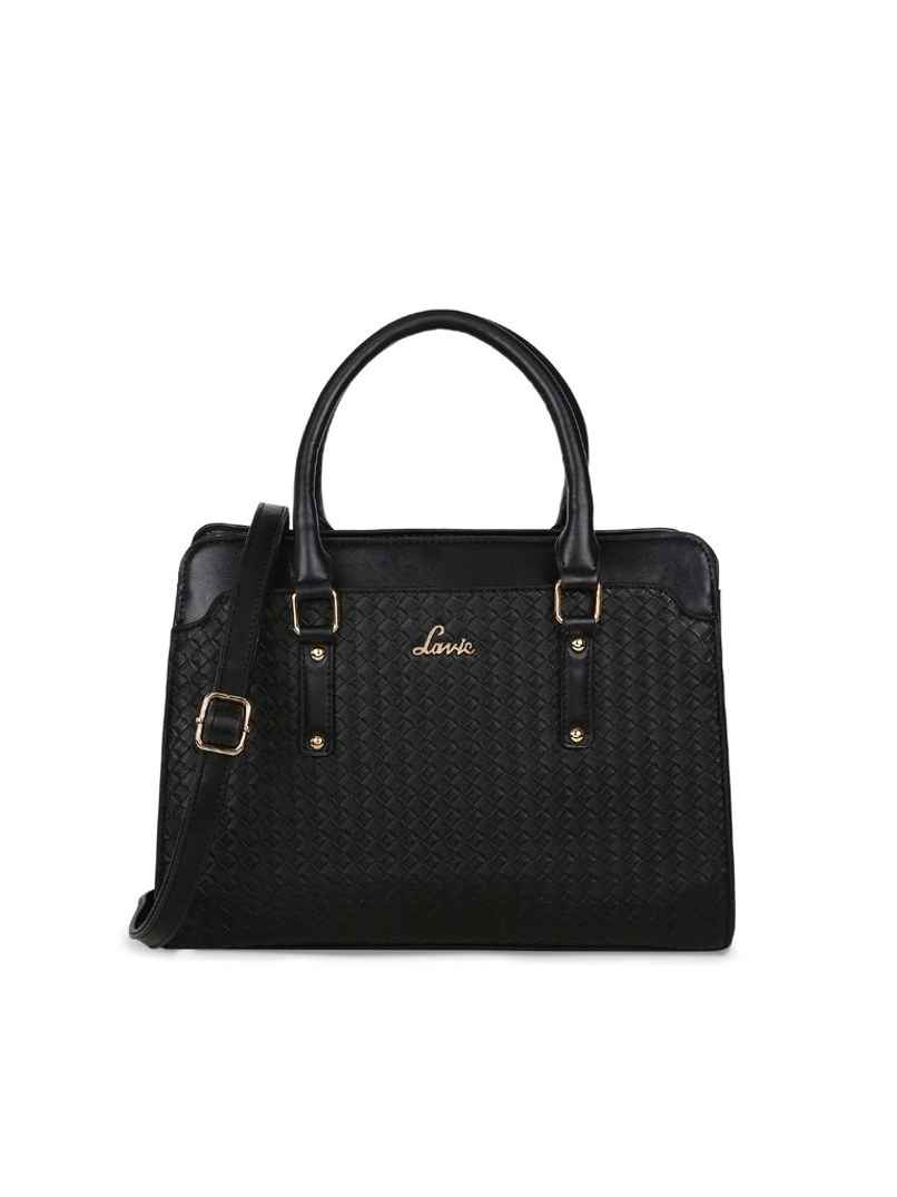 Lavie Women's 3 Compartment Hand Bag | Black