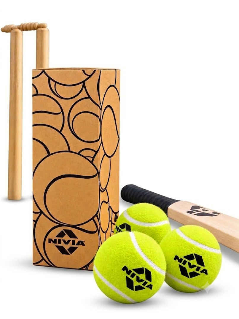 Nivia Tennis Ball Heavy Weight Yellow (Pack Of 3)