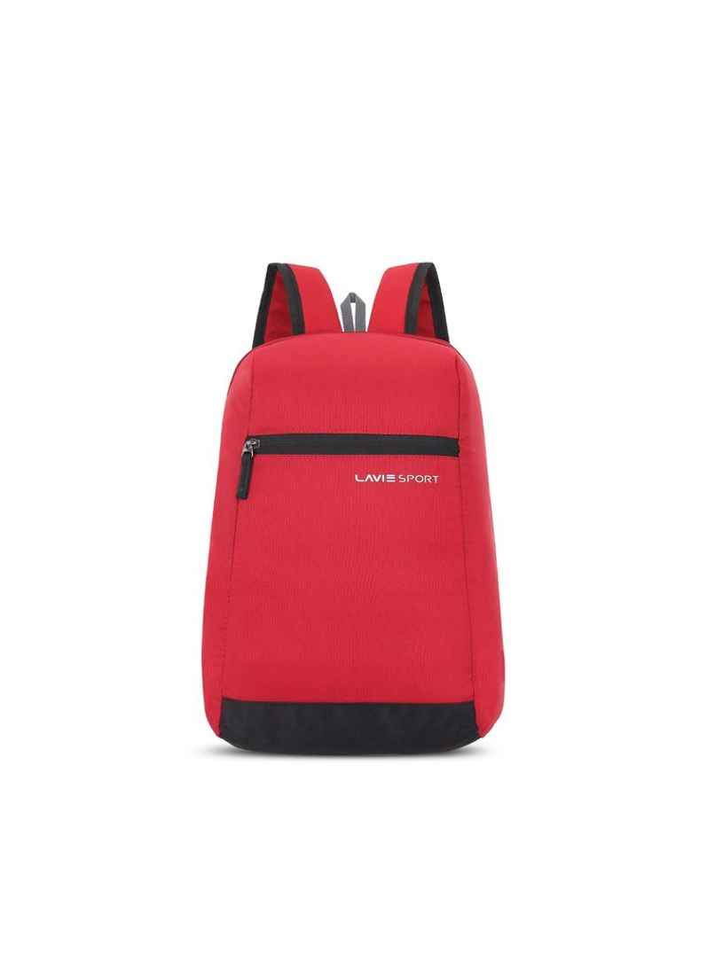 Lavie Sport Unisex Graphic Polyester 11 L Shoulder Handle Casual Backpack | Red Lavie Sport Unisex Graphic Polyester 11 L Shoulder Handle Casual Backpack | Red
