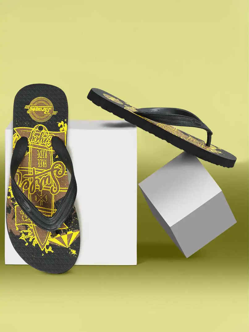 Paragon Men's Yellow Hwk Slippers HWK3719G UK 8