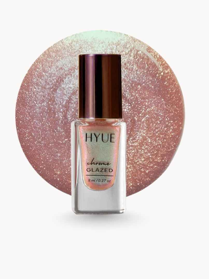 HYUE Chrome Glazed Nail Paint | Moonstone - 124 HYUE Chrome Glazed Nail Paint | Moonstone - 124