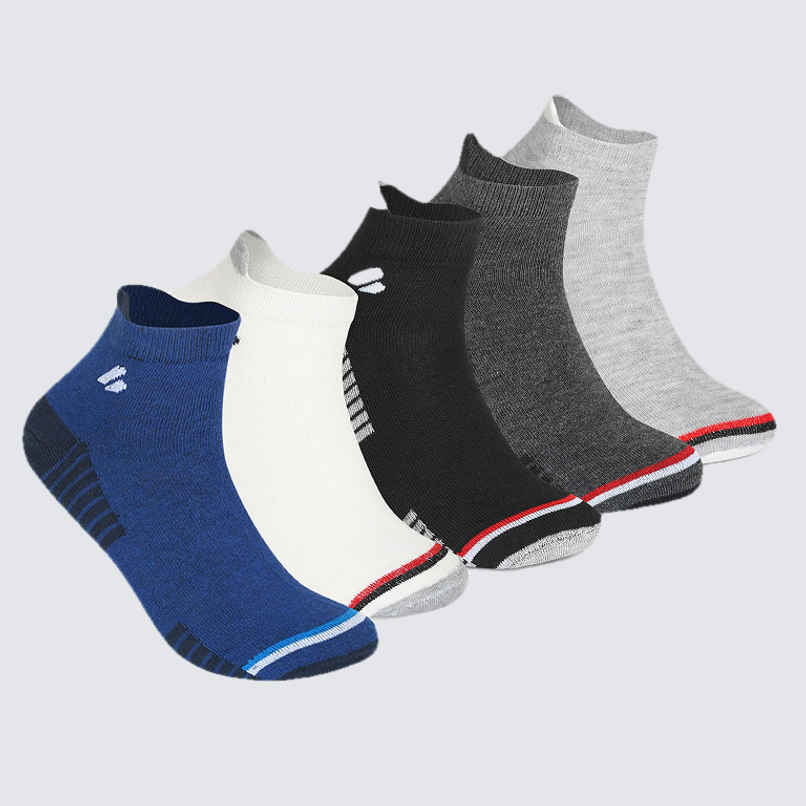 Sjeware Unisex Solid Combed Cotton Ankle Socks | Assorted - One Size