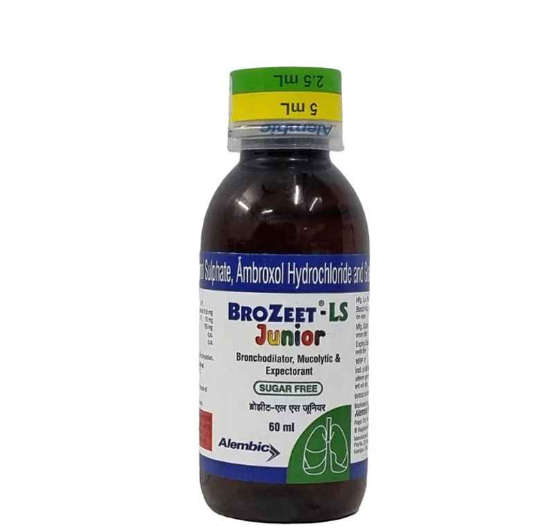 Brozeet-LS Junior Sugar Free Expectorant