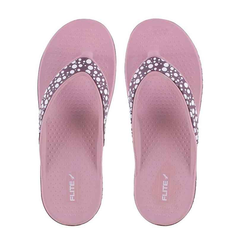 Flite Slippers FL-2008 Tulip Wine For Women-5UK