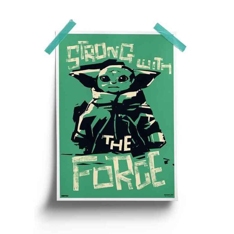 House Of Festivals Strong With The Force - Star Wars Official Poster House Of Festivals Strong With The Force - Star Wars Official Poster