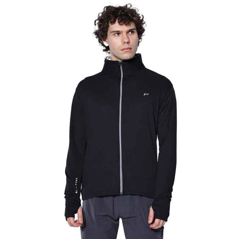 Blue Tyga Men's Sunscreen Jacket - Sje0001 | Black | L
