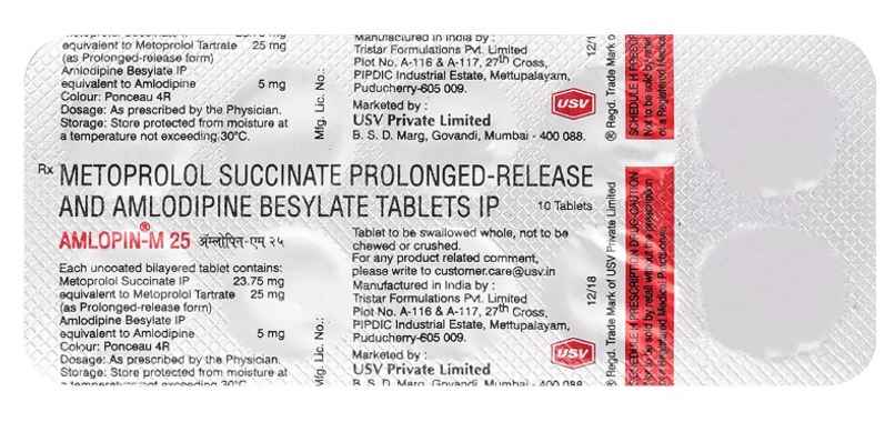 Amlopin-M 25 Tablet PR