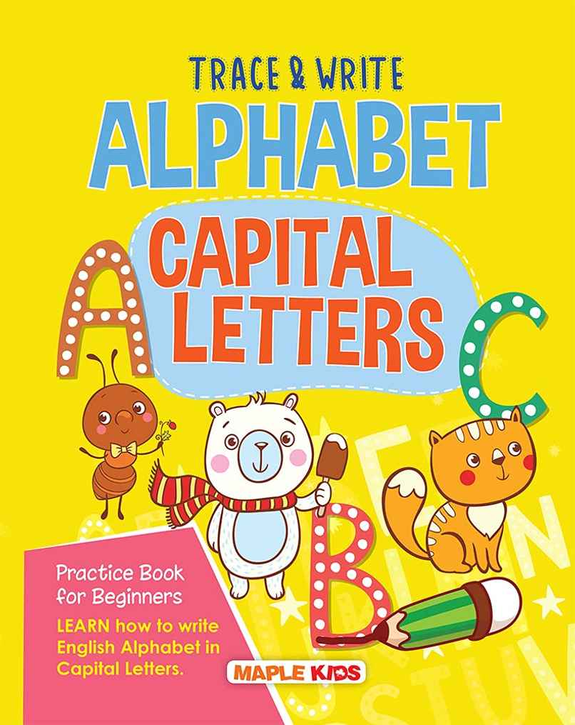 Alphabets Writing Book - Capital Letters (Practice)