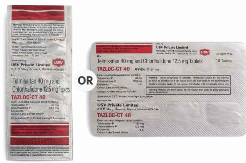 Tazloc-CT 40 Tablet Tazloc-CT 40 Tablet