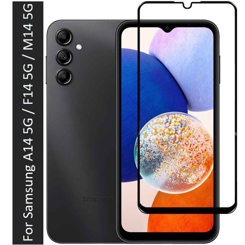 Kwine Case Samsung Galaxy A14 5G / F14 5G / M14 5G Tempered Glass Screen Protector