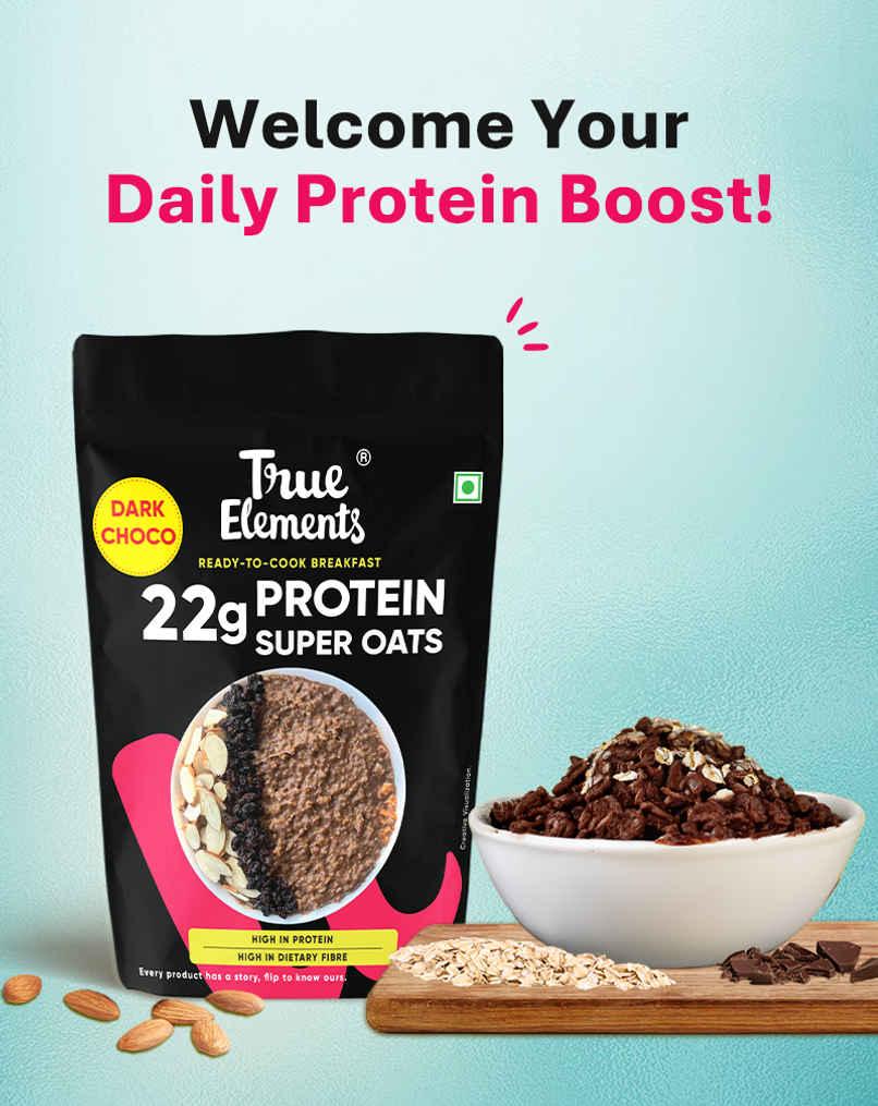 True Elements Super Protein Oats
