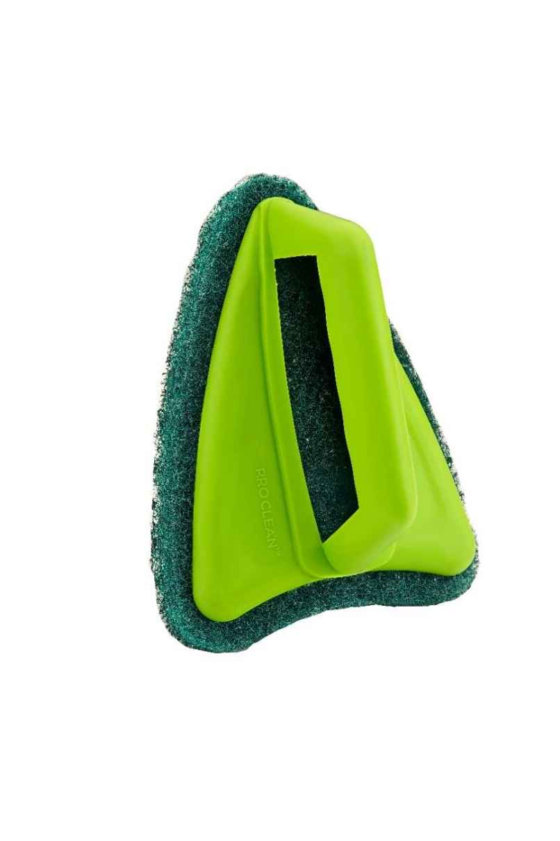 Proclean Scrubber Pad With Handle - Triangle | Assorted