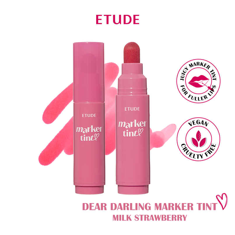 ETUDE Dear Darling Marker Tint | 04 Milk Strawberry