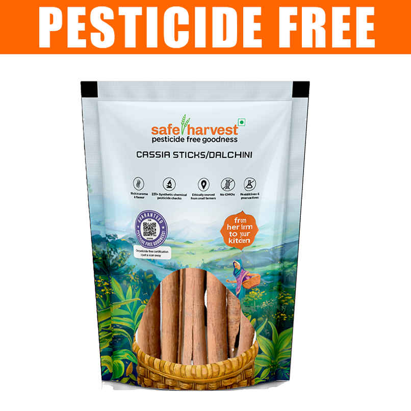 Safe Harvest Pesticide - Free Cassia Sticks (Dalchini)