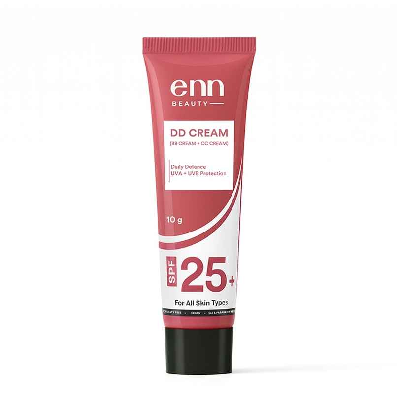 ENN Beauty DD Cream with SPF 25+ | Hydrates | Brightens & Blurs for a No-Makeup | Skinimalist Finish