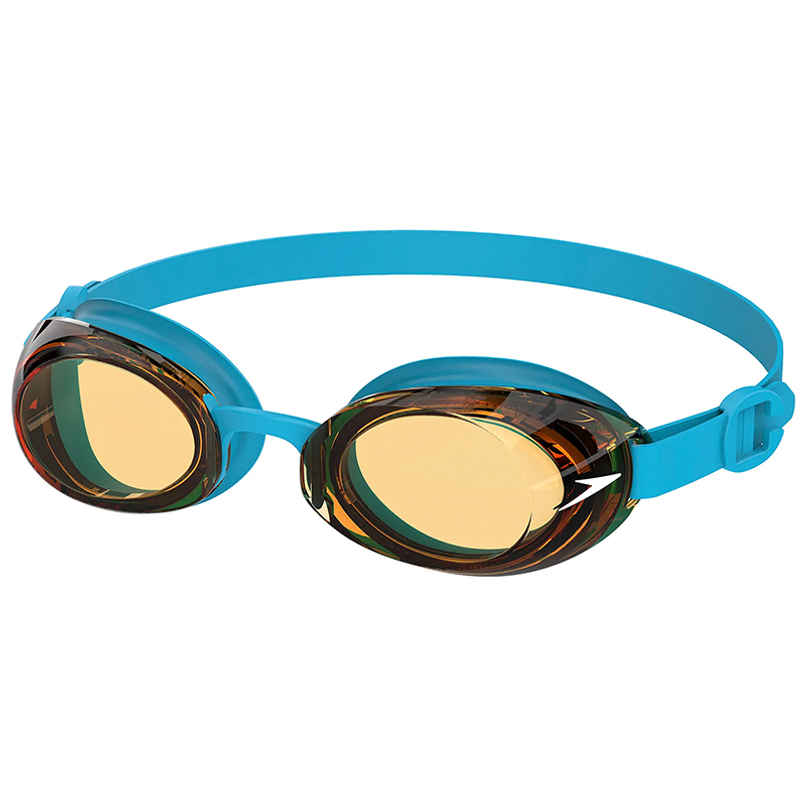 Speedo Unisex Kids Jet 2.0 Anti Fog coated lens Swim Goggles | Blue - 6-14 Years