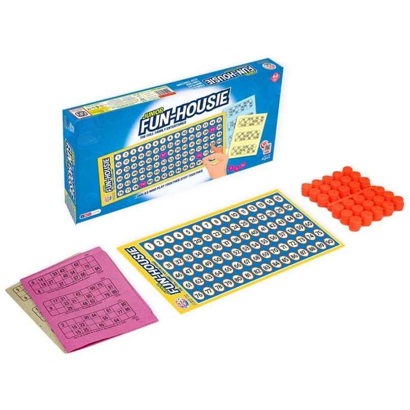 Fablue Family Game Fun Housie Small Toy for Kids- 120 Tickets Learning Board Game for Kids| 5+ Years Fablue Family Game Fun Housie Small Toy for Kids- 120 Tickets Learning Board Game for Kids| 5+ Years