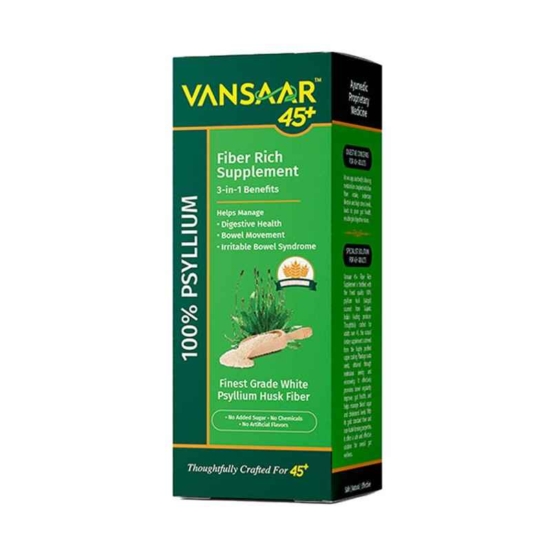 Vansaar 45+ Isabgol Fiber Rich Supplement