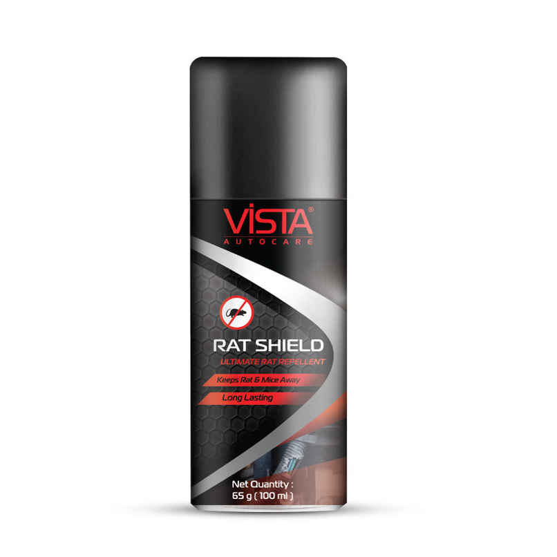 Vista Auto Care Rat Shield - Rodent Repellent for Engine Parts | Wires & Rubber Parts Vista Auto Care Rat Shield - Rodent Repellent for Engine Parts | Wires & Rubber Parts
