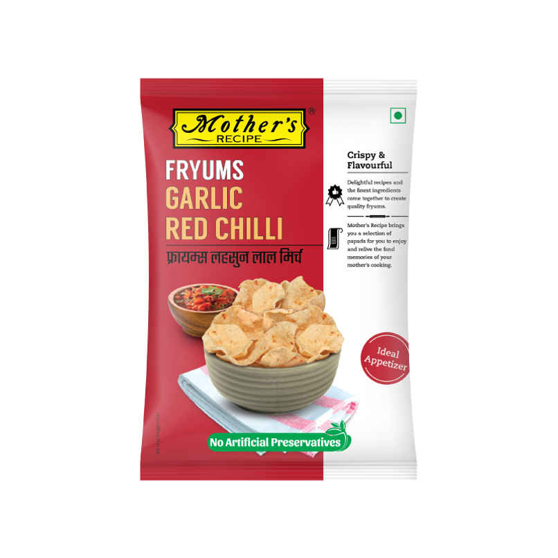 Mother's Recipe Garlic Red Chilli Fryums