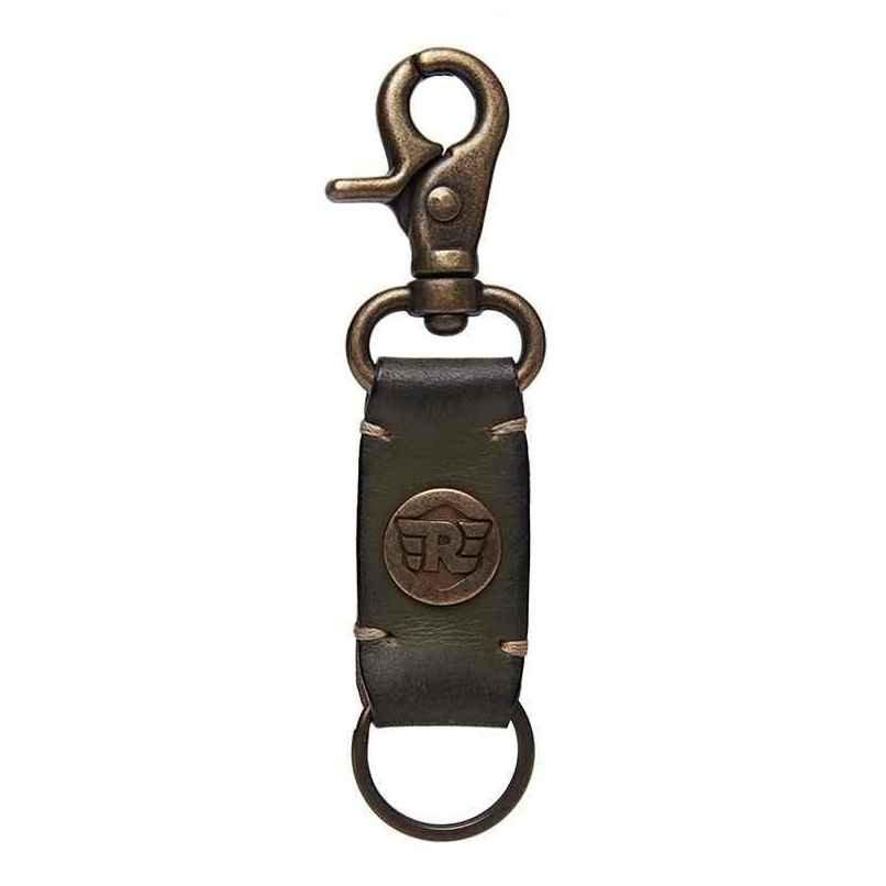 Royal Enfield Leather Key Chain | Olive Royal Enfield Leather Key Chain | Olive