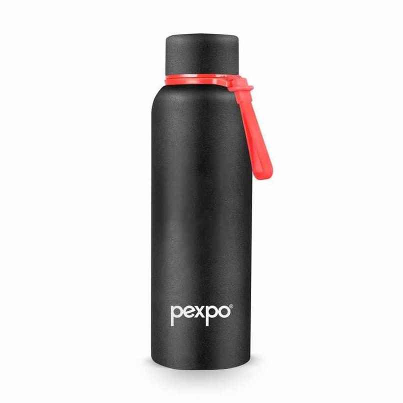 Pexpo 24 Hrs Hot & Cold ISI Certified Bravo Vacuum Insulated Water Bottle Flask | 1 L Pexpo 24 Hrs Hot & Cold ISI Certified Bravo Vacuum Insulated Water Bottle Flask | 1 L