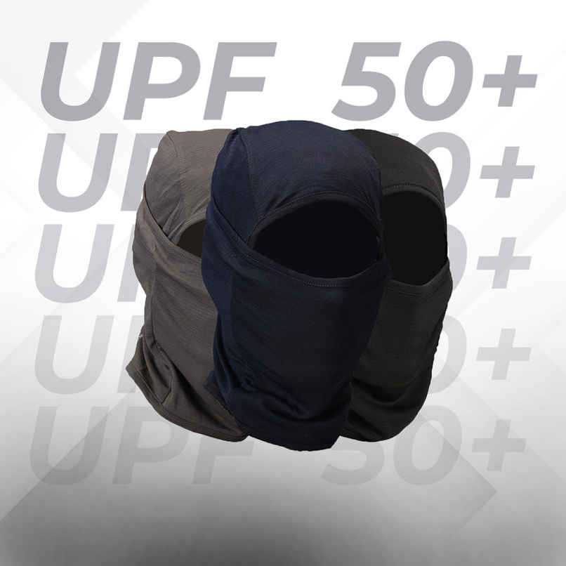 Blue Tyga Men's Sunscreen Face Mask Combo | Black, Charcoal, Navy