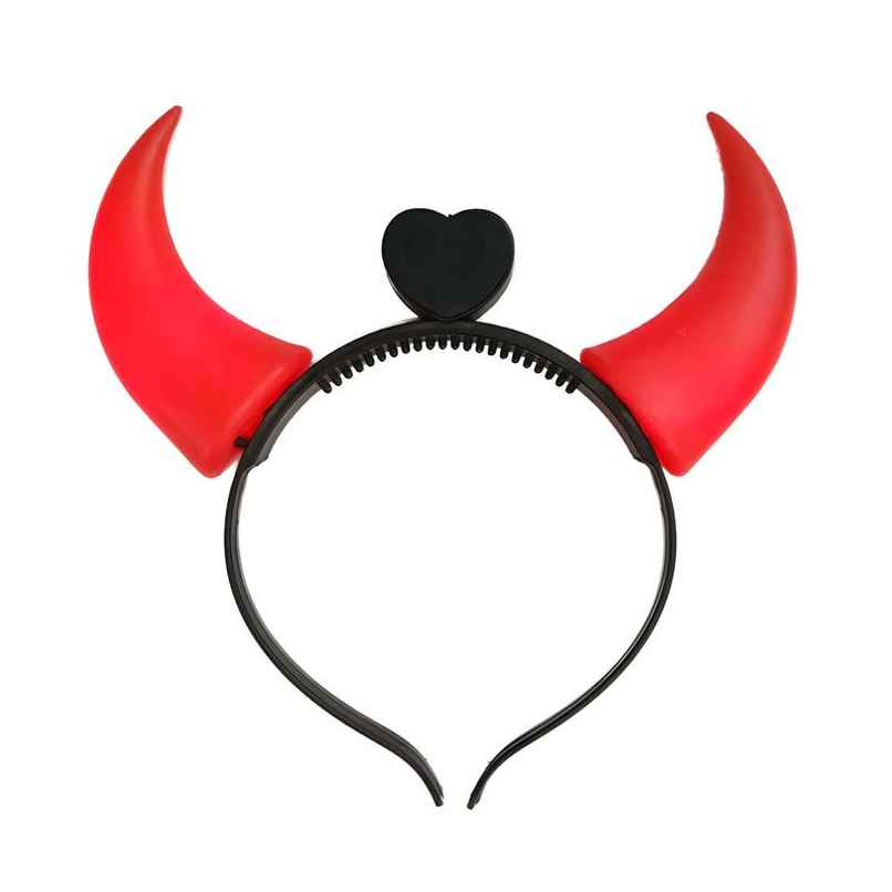Toyshine Led Devil Horn Headband Light Up Devil Horns Hair Band Head Boppers For Halloween Costume Toyshine Led Devil Horn Headband Light Up Devil Horns Hair Band Head Boppers For Halloween Costume