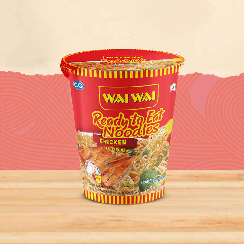 Wai Wai Ready To Eat Cup Noodles Chicken Wai Wai Ready To Eat Cup Noodles Chicken