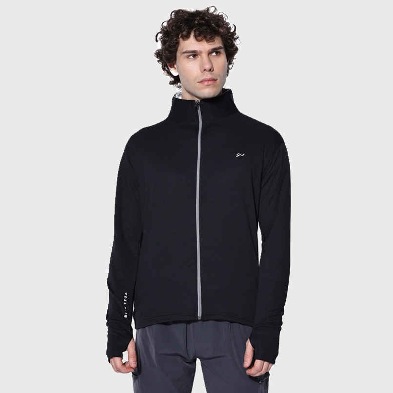 Blue Tyga Men's Sunscreen Jacket - Sje0001 | Black | S Blue Tyga Men's Sunscreen Jacket - Sje0001 | Black | S