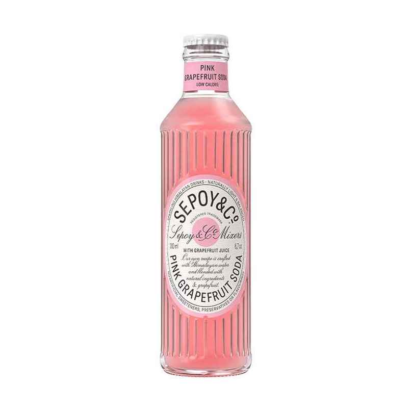 Sepoy & Co. Pink Grapefruit Soda | Tangy & Fizzy Sepoy & Co. Pink Grapefruit Soda | Tangy & Fizzy