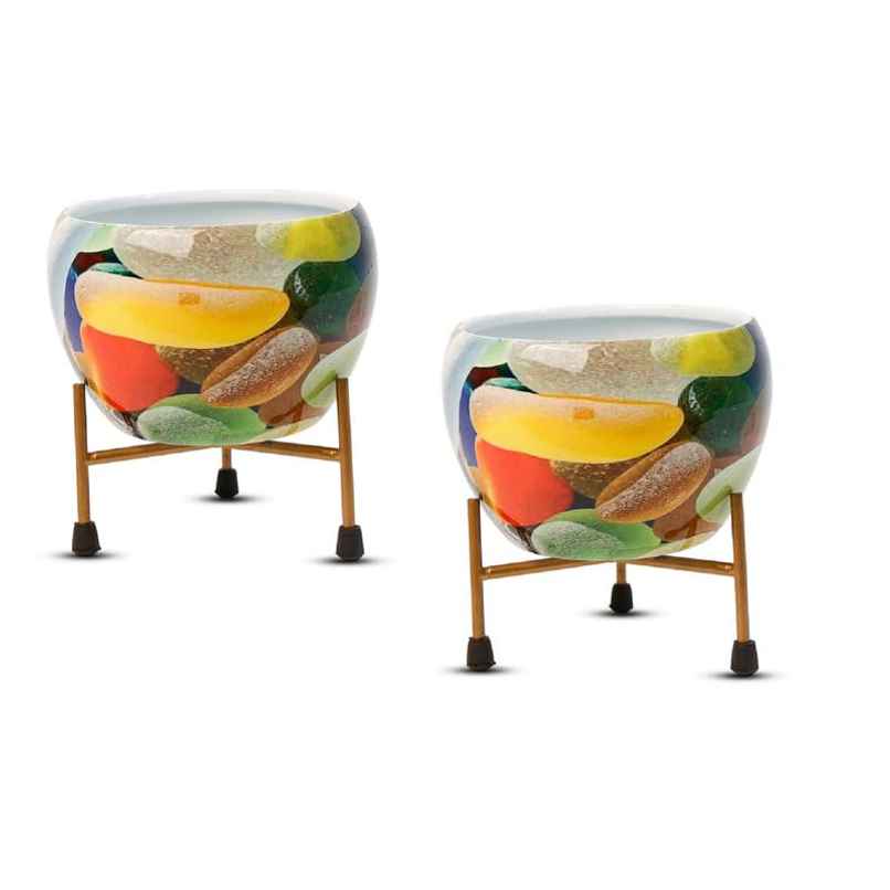 Peng Essentials Reva Home Decor Vase With Stand Desktop/Bedroom Corner Table/Home Decor Centepiece Peng Essentials Reva Home Decor Vase With Stand Desktop/Bedroom Corner Table/Home Decor Centepiece