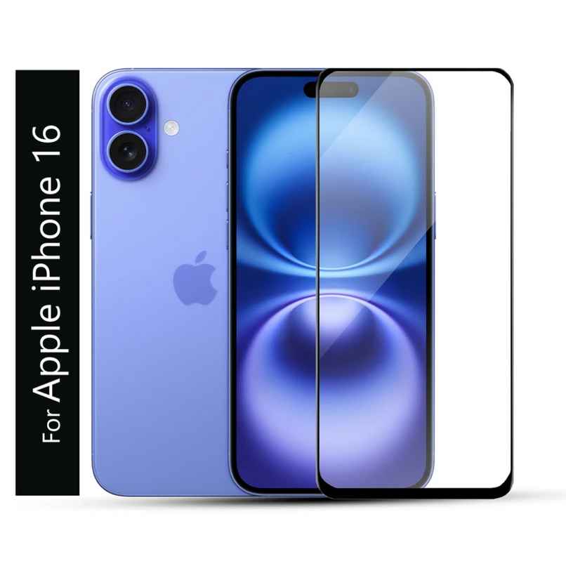 Kwine Case Apple Iphone 16 Tempered Glass Screen Protector