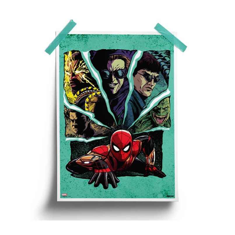 House Of Festivals Spidey Senses Danger - Marvel Official Poster