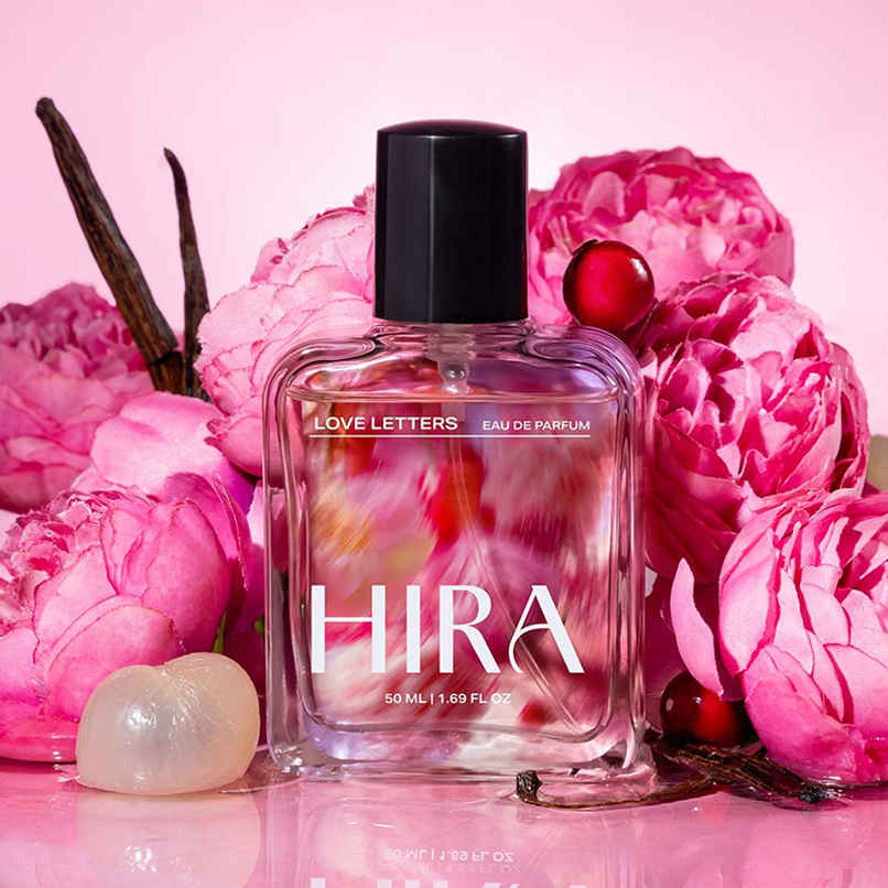 HIRA Women's Love Letters Eau De Parfum | Fruity, Floral & Vanilla | Long-Lasting Gift for Her HIRA Women's Love Letters Eau De Parfum | Fruity, Floral & Vanilla | Long-Lasting Gift for Her