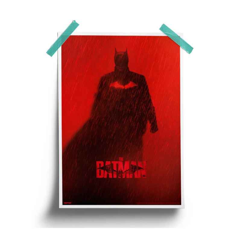 House Of Festivals Red Rain - Batman Official Poster