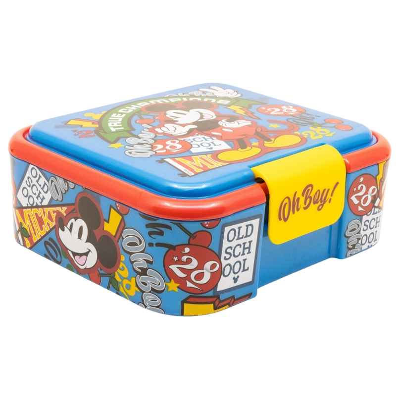 Striders Supreme Multi Compartment Sandwich Box Mickey True Champions Striders Supreme Multi Compartment Sandwich Box Mickey True Champions
