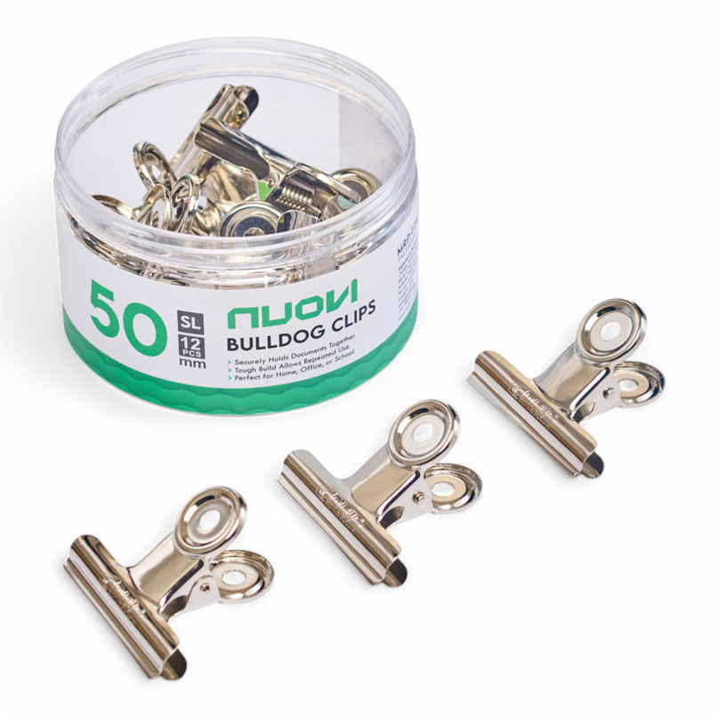 Nuovi Bulldog Clip | Silver - 50 mm