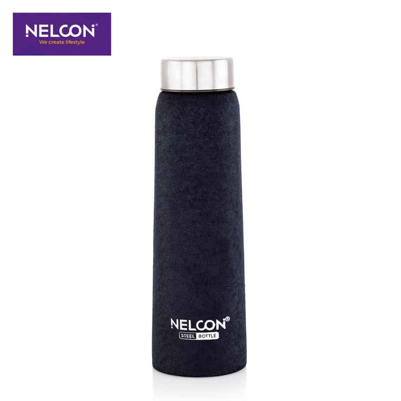 Nelcon Absolute Crocz Stainless Steel Bottle | Bpa Free | 1000 ml | Pack Of 1 | Dark Blue