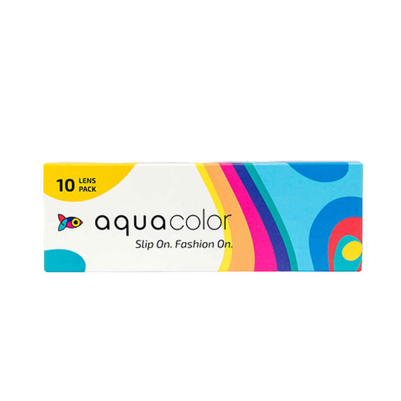 Aquacolor Candy Pack with Zero Power Daily Disposable Lens Dusky Brown